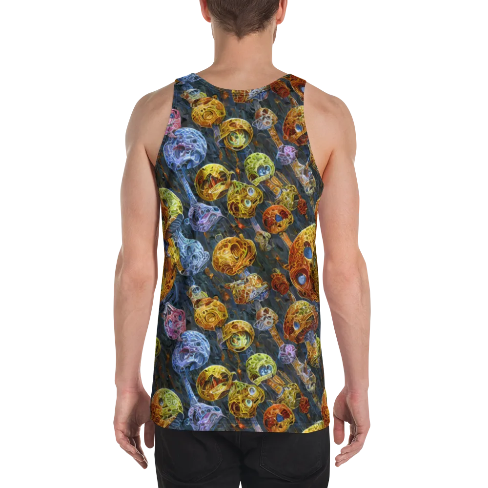 Prismatic Ruins on Men's Tank Top — Back