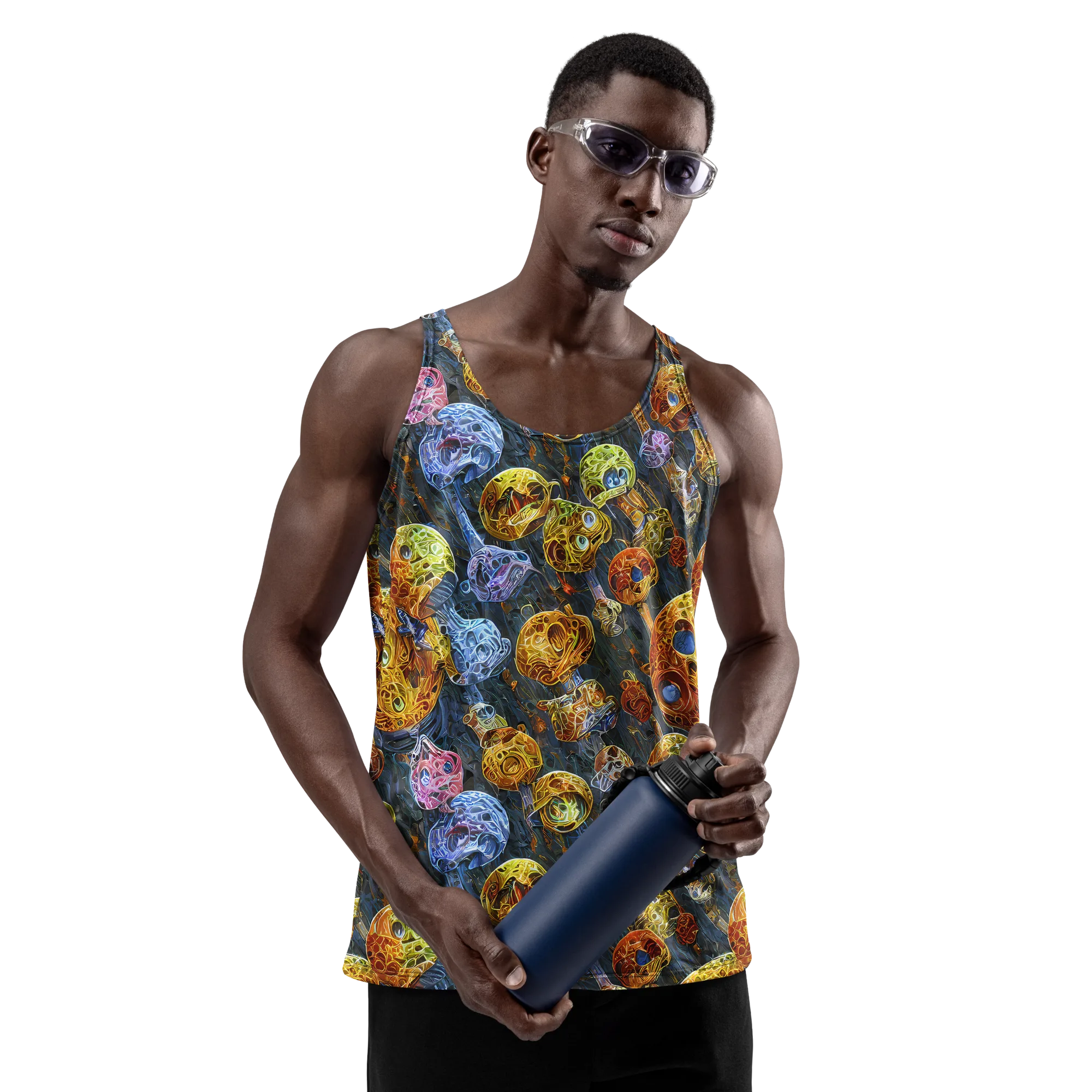 Prismatic Ruins on Men's Tank Top — Front