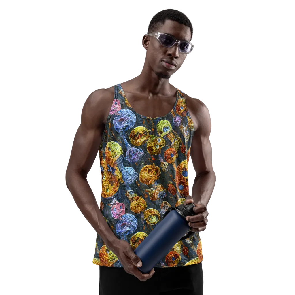 Prismatic Ruins on Men's Tank Top — Front