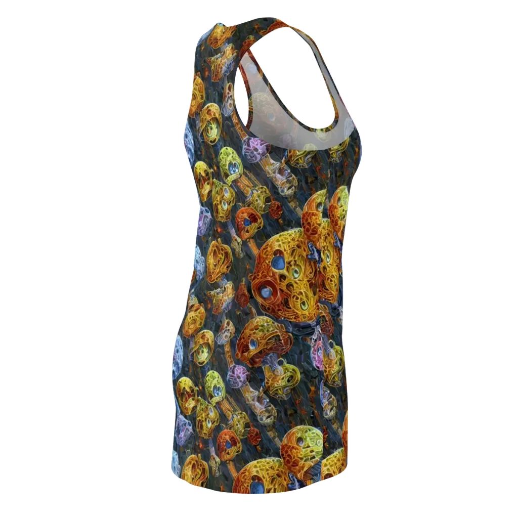Prismatic Ruins on Racerback Dress — Back Side