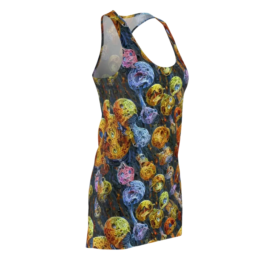 Prismatic Ruins on Racerback Dress — Front Side