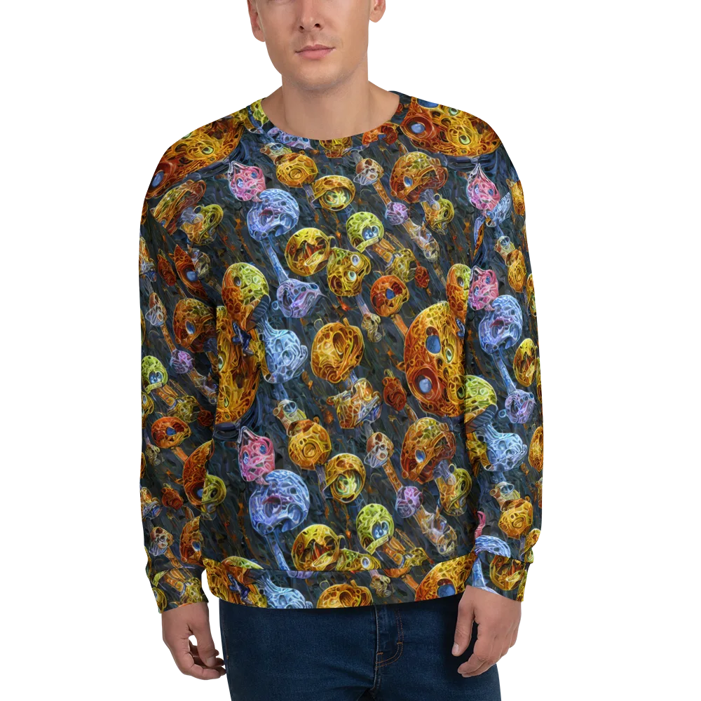 Prismatic Ruins on Sweatshirt — Front