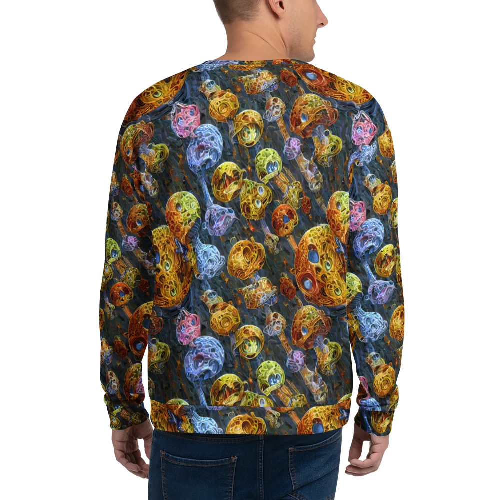 Prismatic Ruins on Sweatshirt — Back