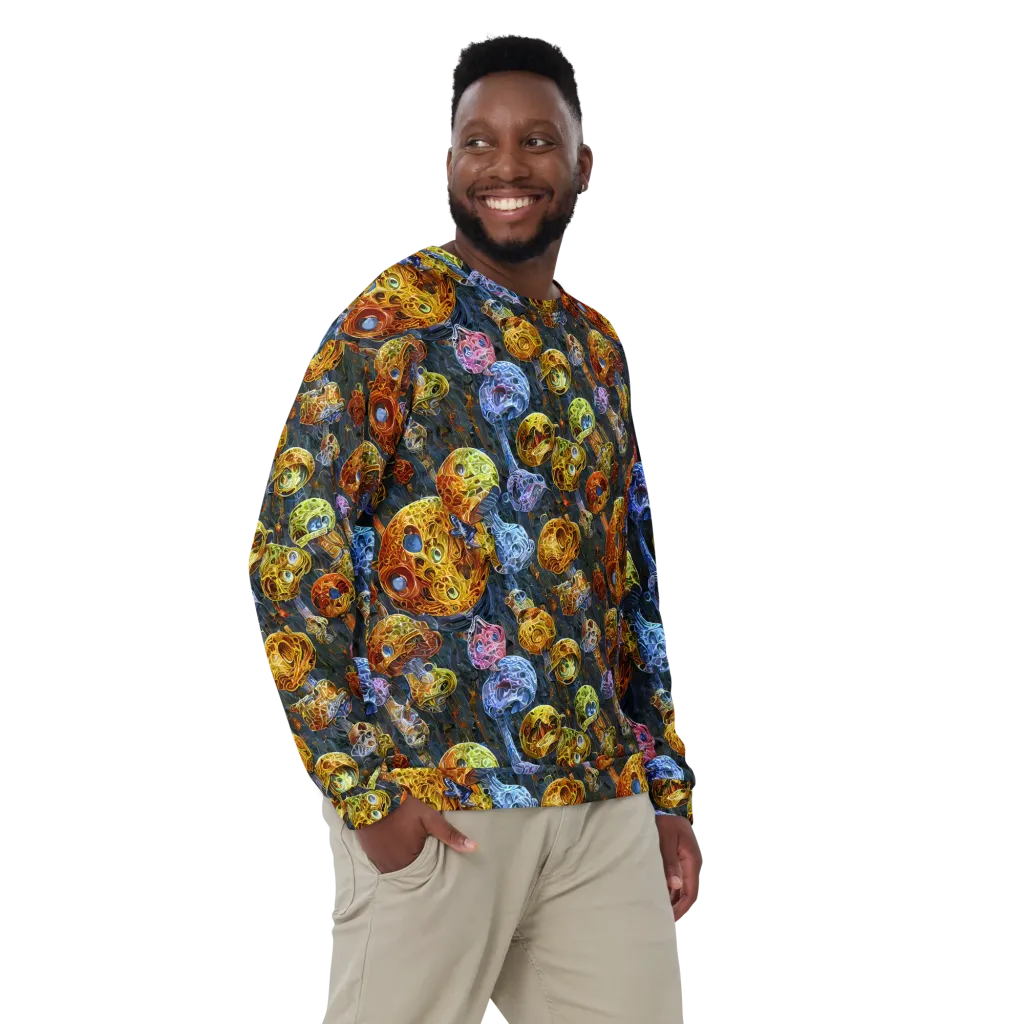 Prismatic Ruins on Sweatshirt — Front