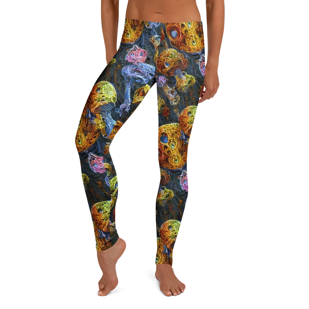 Prismatic Ruins on Leggings — Front