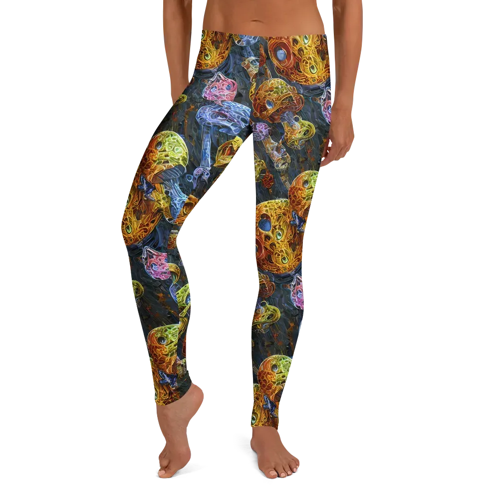 Prismatic Ruins on Leggings — Front