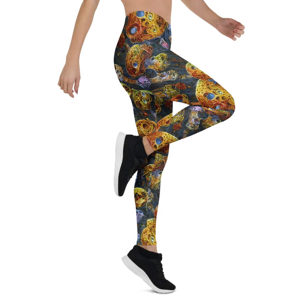 Prismatic Ruins on Leggings — Right