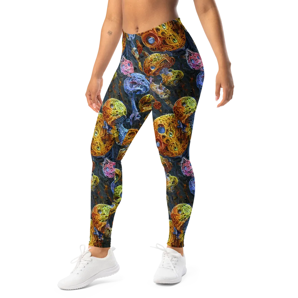 Prismatic Ruins on Leggings — Left Front