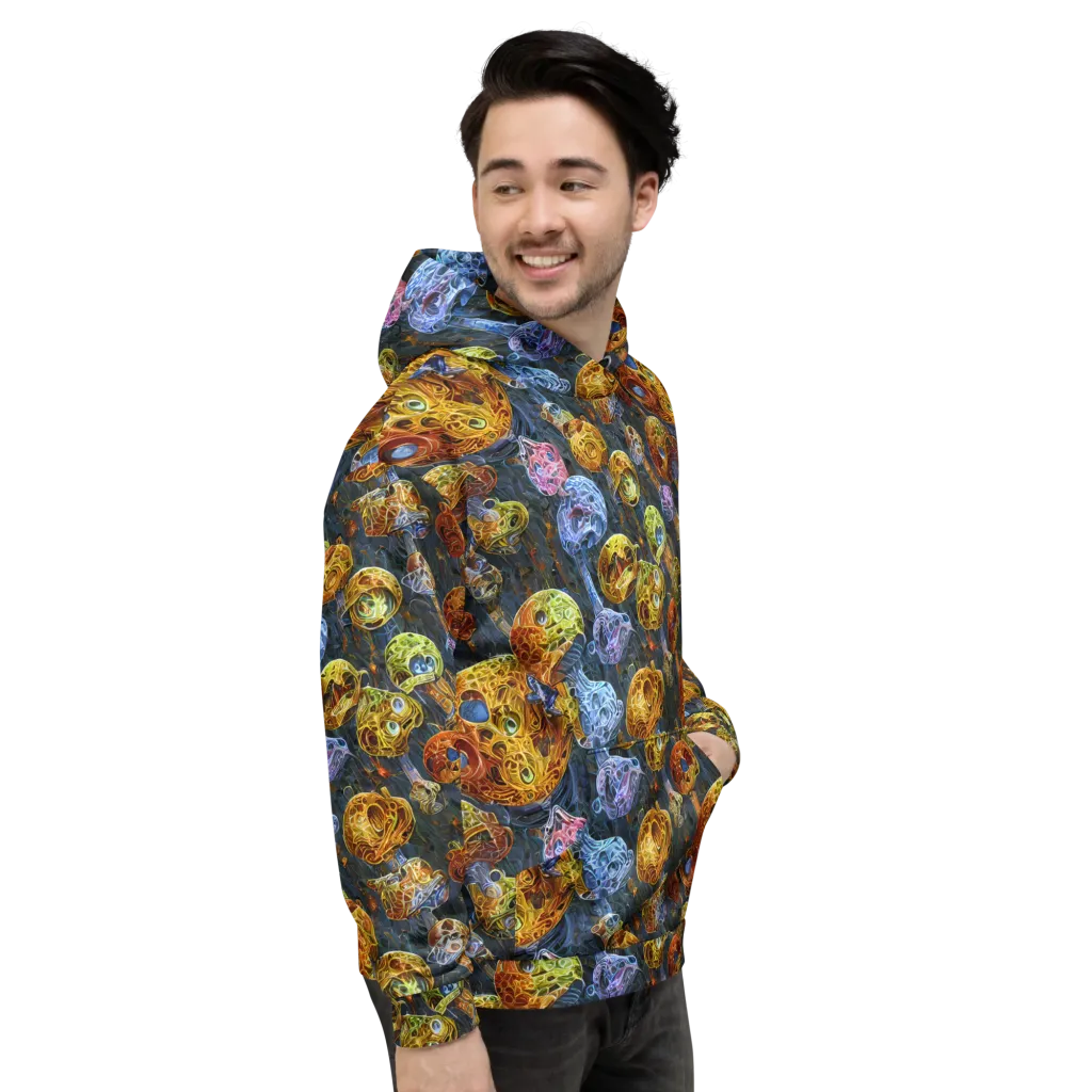 Prismatic Ruins on Hoodie — Right