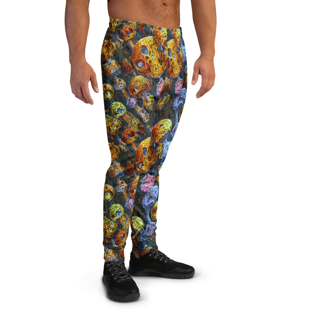 Prismatic Ruins on Men's Joggers — Right