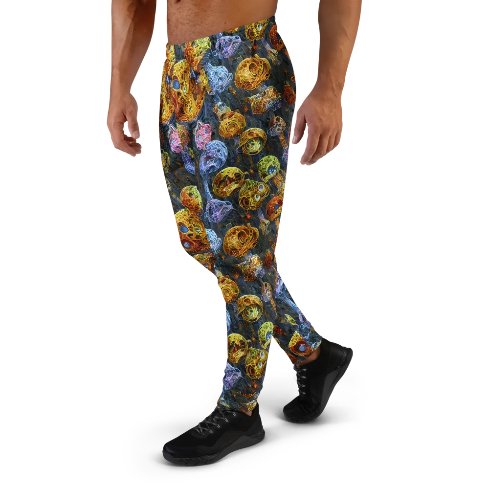 Prismatic Ruins on Men's Joggers — Left