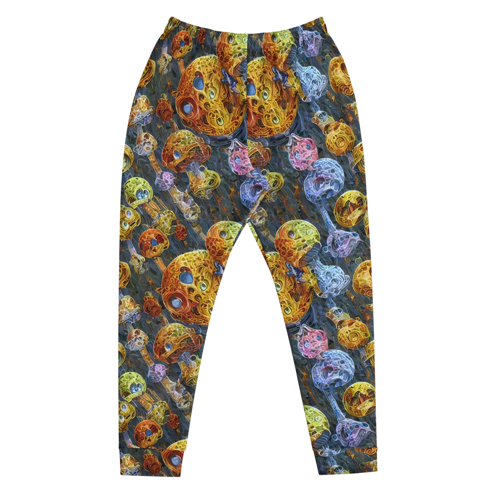 Prismatic Ruins on Men's Joggers — Front