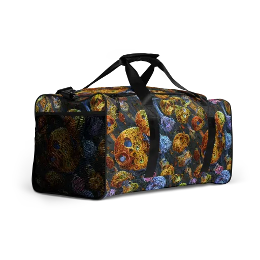 Prismatic Ruins on a Duffle Bag