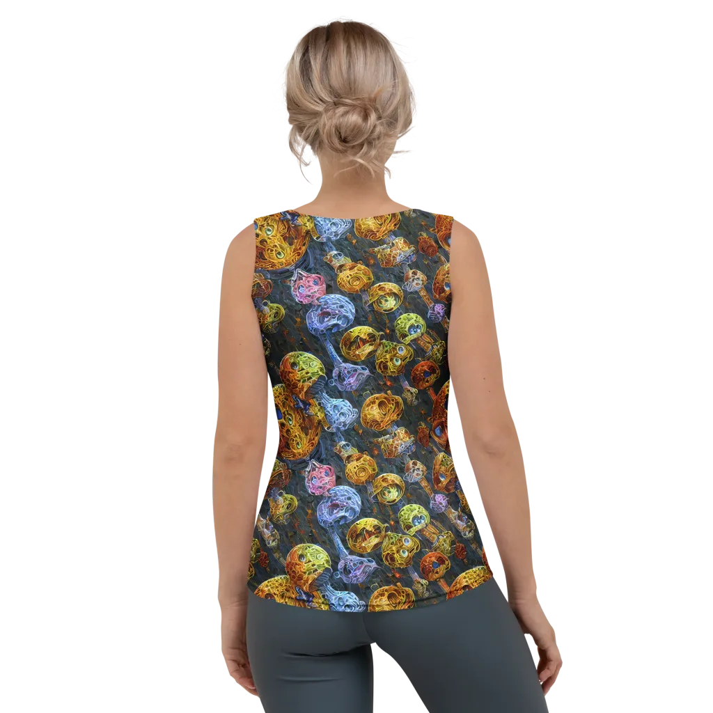 Prismatic Ruins on Women's Tank Top — Back