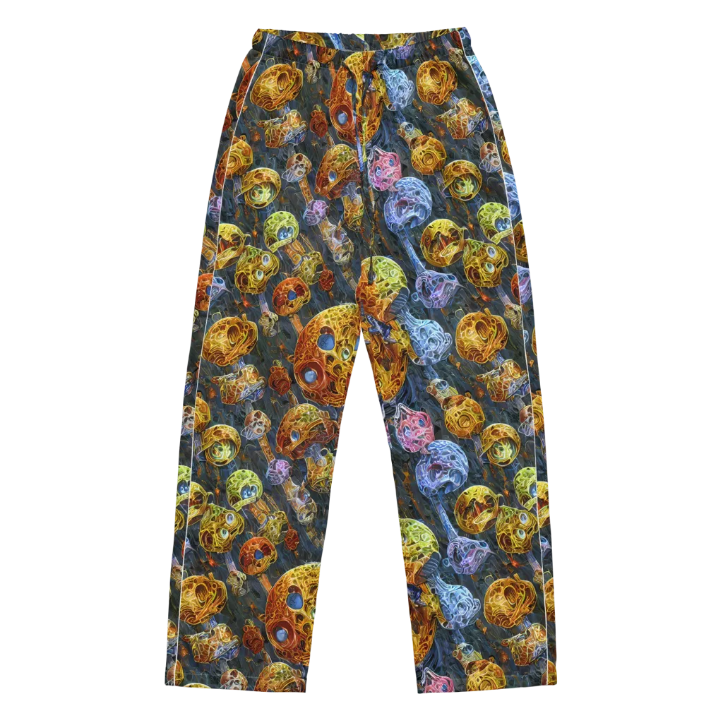 Prismatic Ruins on Women's Pajama Pants — Front