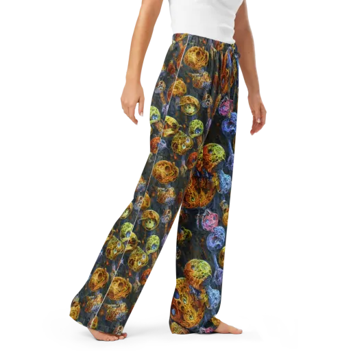 Prismatic Ruins on a Women's Pajama Pants