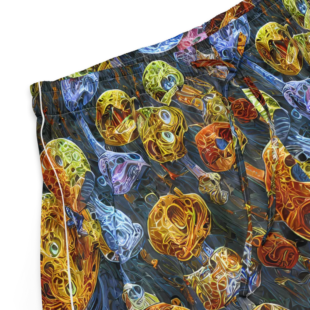 Prismatic Ruins on Women's Pajama Shorts — Product details