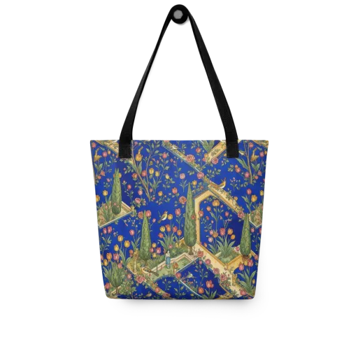 Cobalt Paradise on a Tote Bag