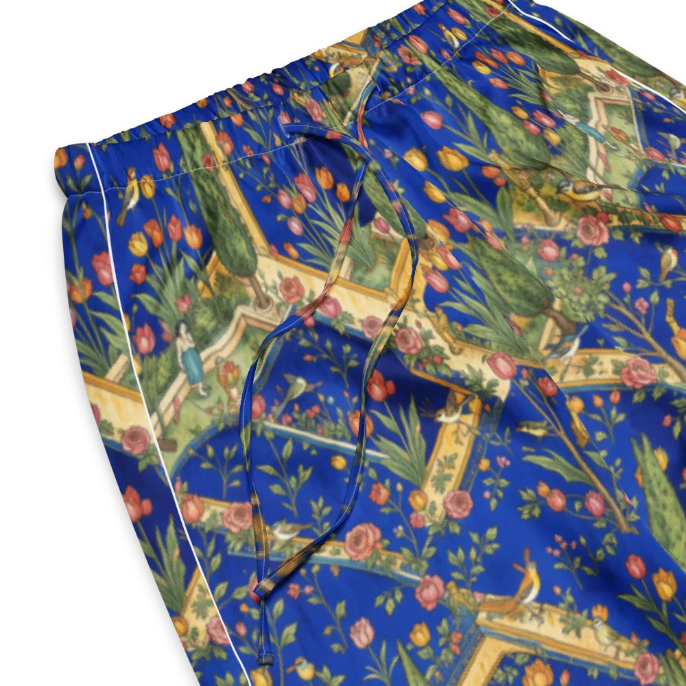 Cobalt Paradise on Women's Pajama Pants — Product details