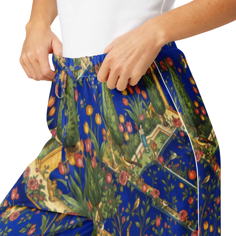Cobalt Paradise on Women's Pajama Pants — Product details