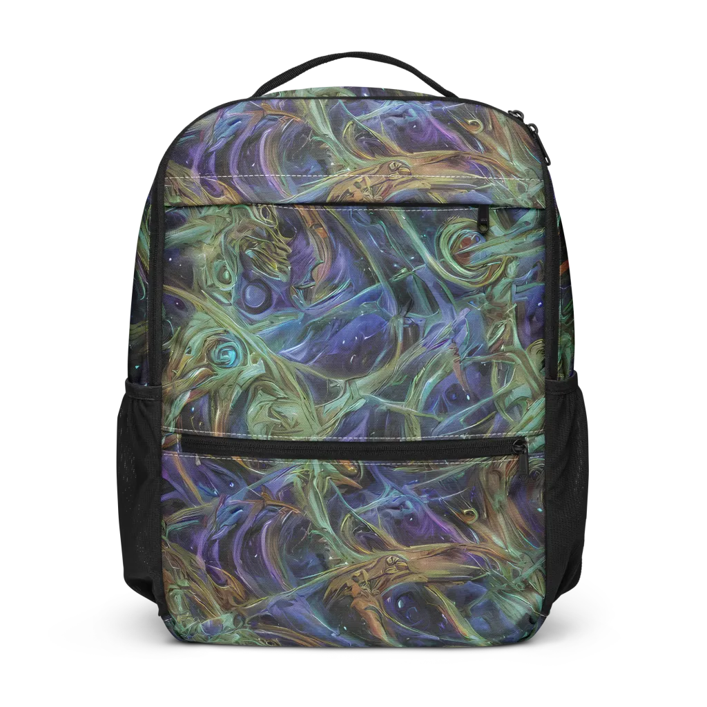 Neptune’s Garden on Utility Backpack — Front