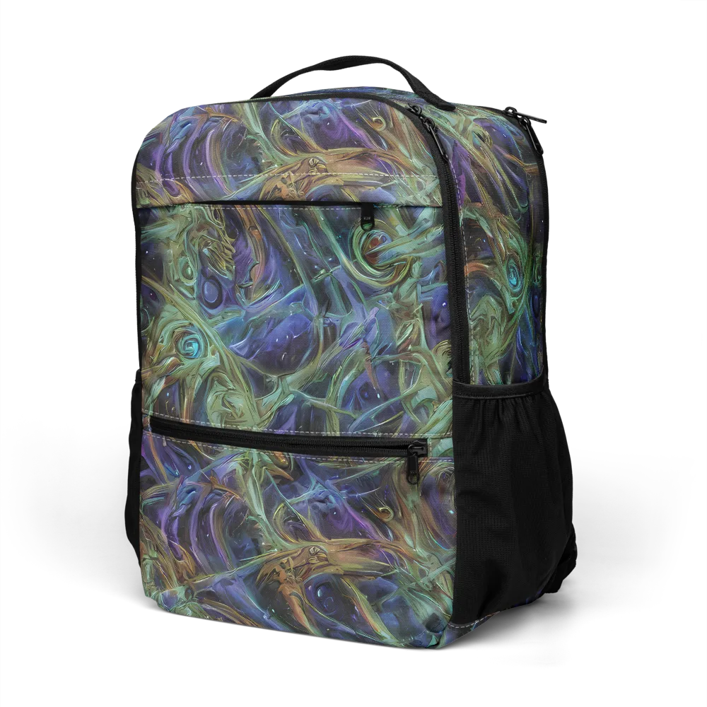 Neptune’s Garden on Utility Backpack — Left Front