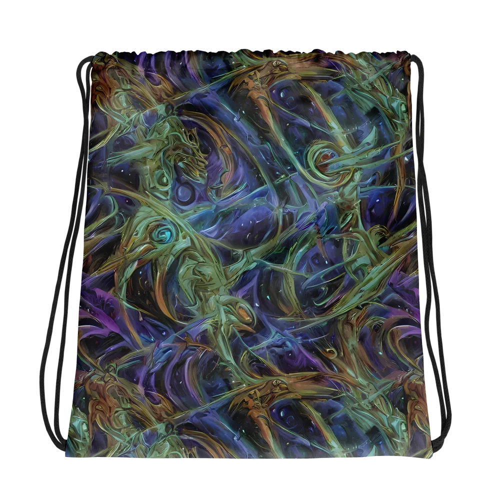 Neptune’s Garden on Drawstring Bag — Photo