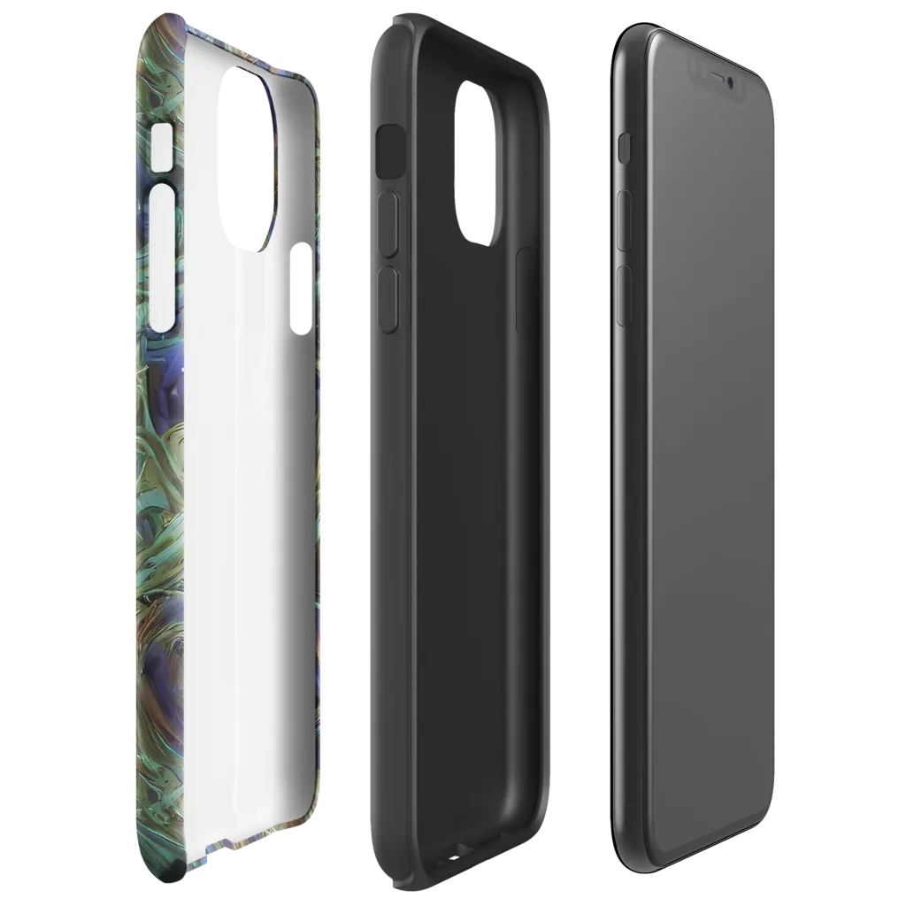Neptune’s Garden on Tough Case for iPhone® — Right