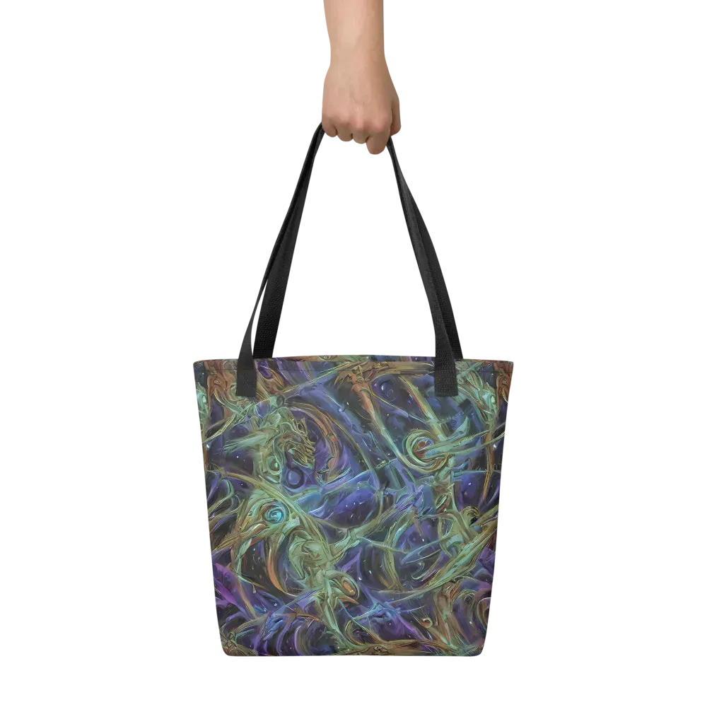 Neptune’s Garden on Tote Bag — Front