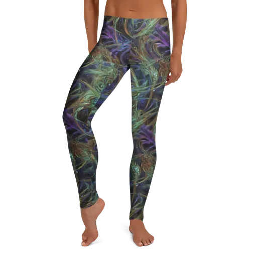 Neptune’s Garden on a Leggings