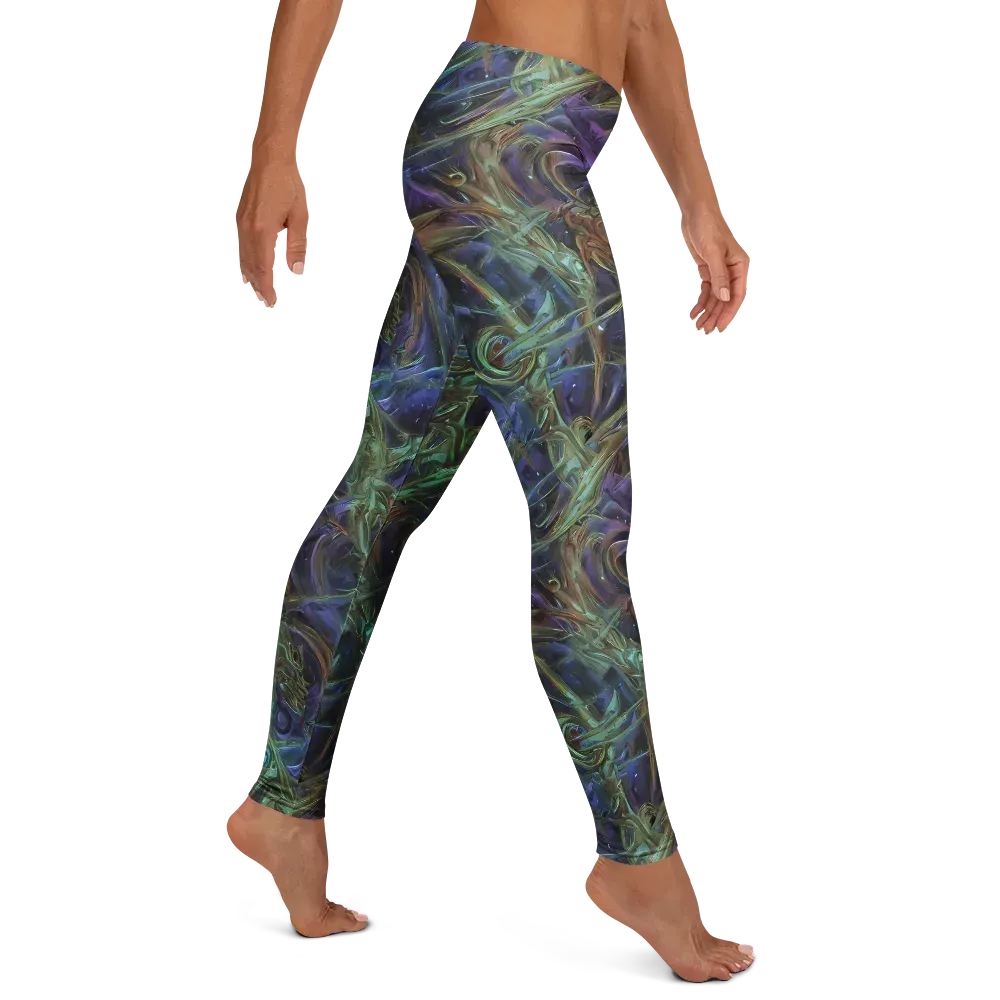 Neptune’s Garden on Leggings — Right