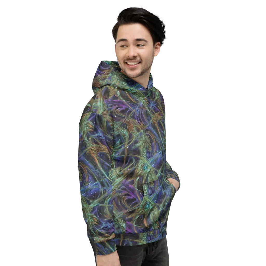 Neptune’s Garden on Hoodie — Right
