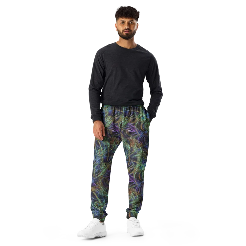 Neptune’s Garden on Men's Joggers — Front