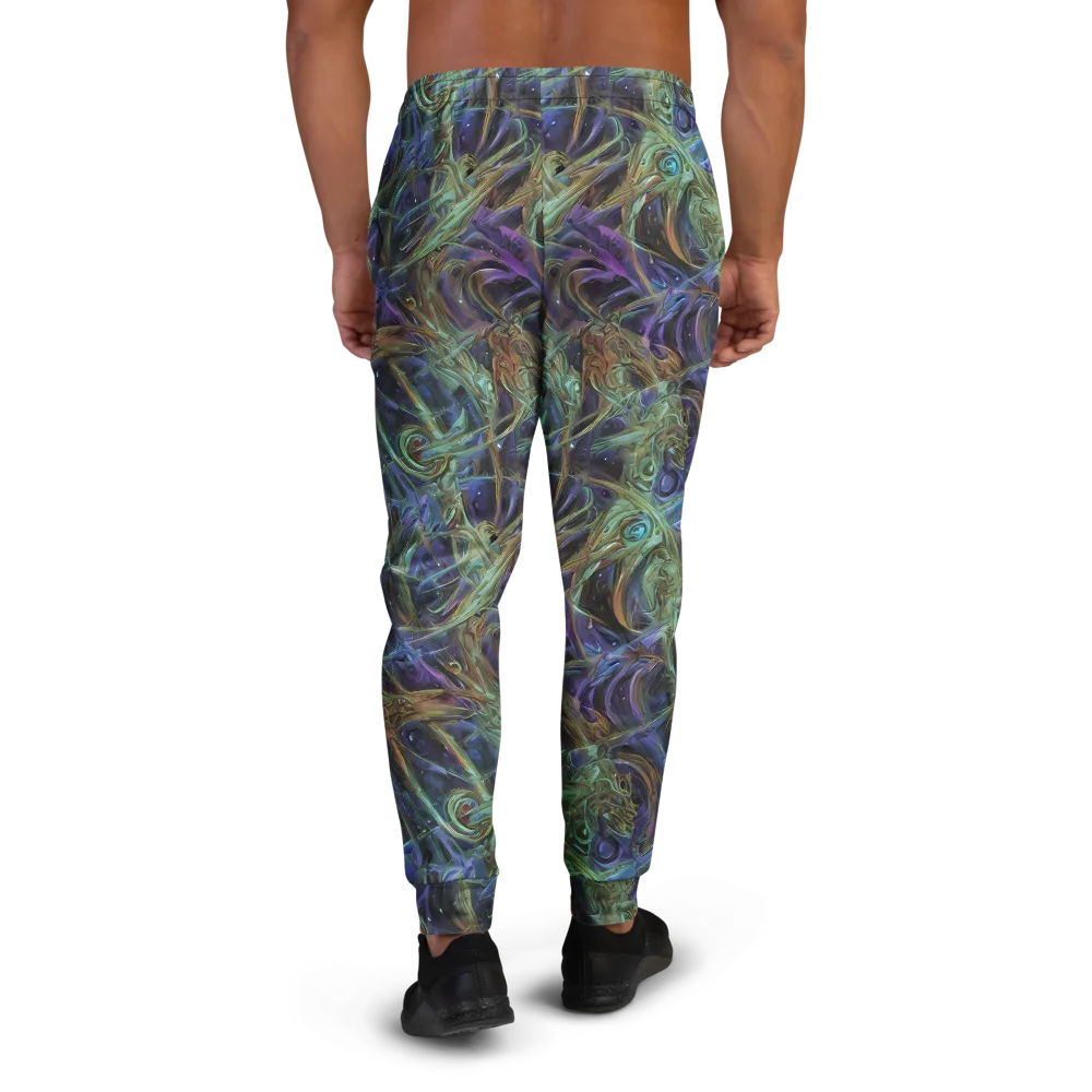 Neptune’s Garden on Men's Joggers — Back