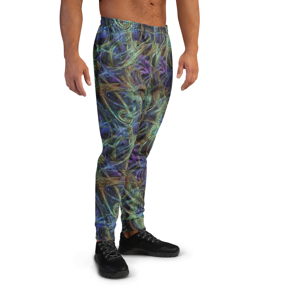 Neptune’s Garden on Men's Joggers — Right
