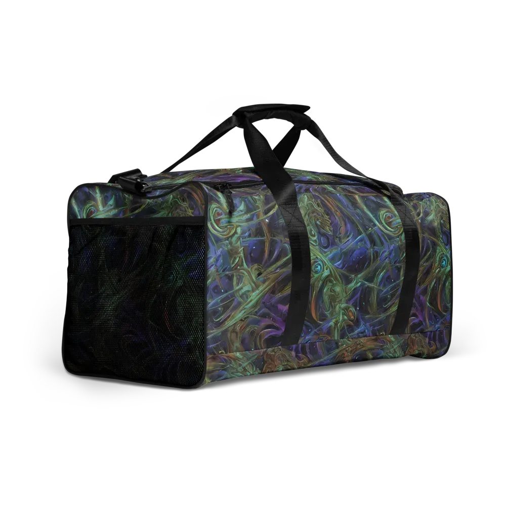 Neptune’s Garden on Duffle Bag — Right Front