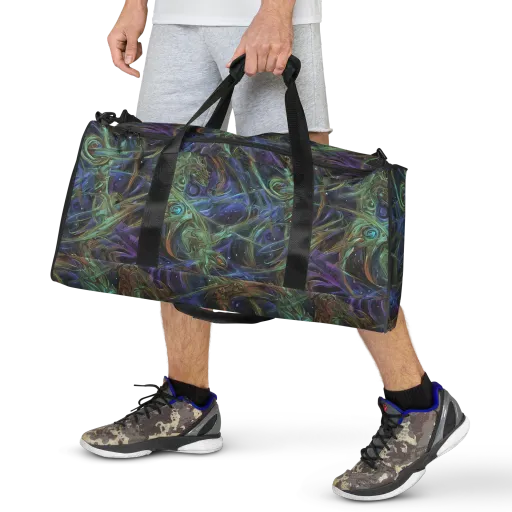 Neptune’s Garden on a Duffle Bag