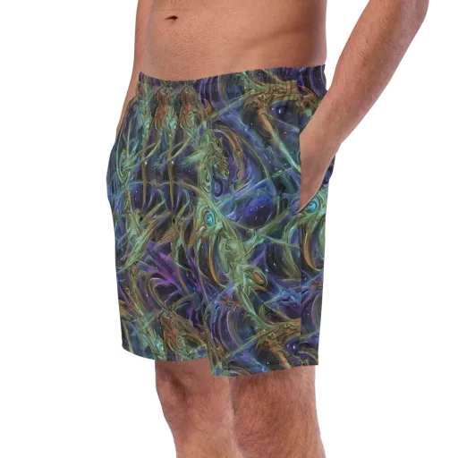Neptune’s Garden on a Swim Trunks