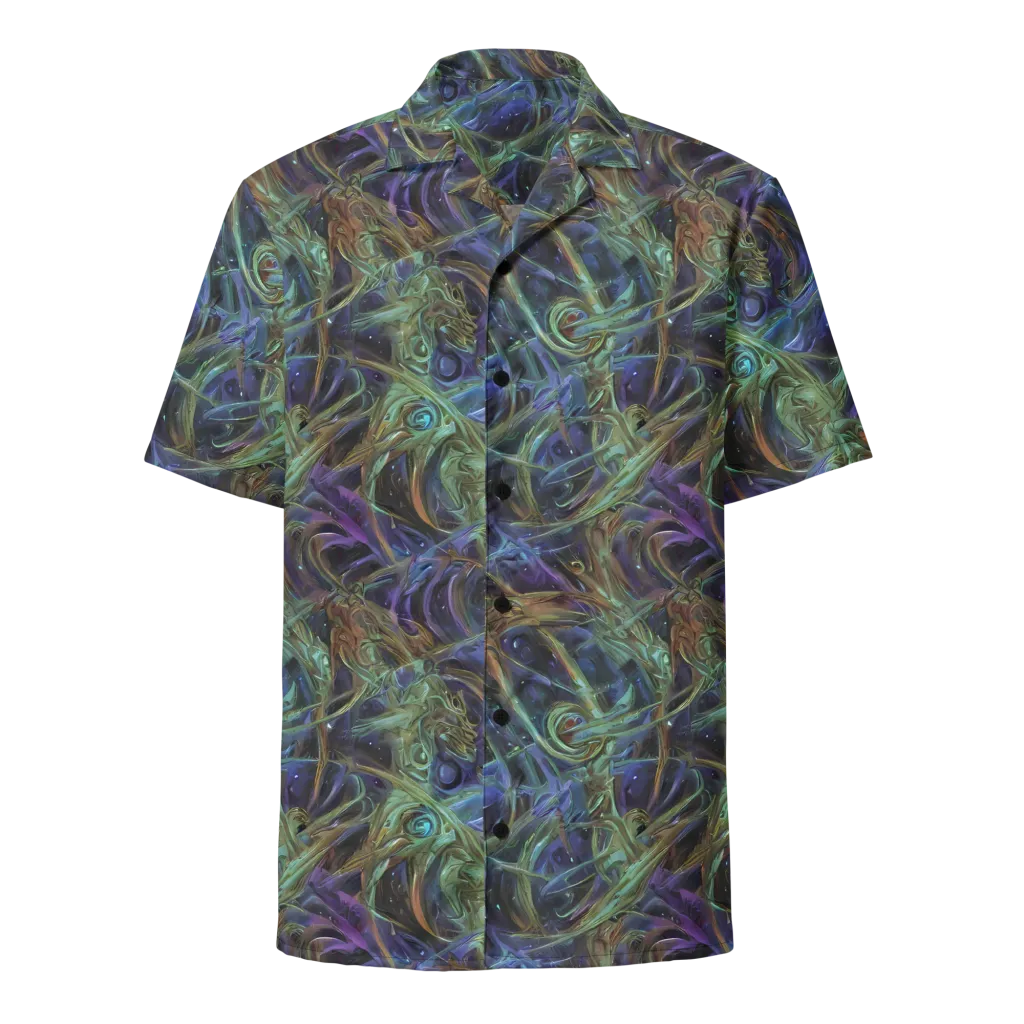 Neptune’s Garden on Button Shirt — Front