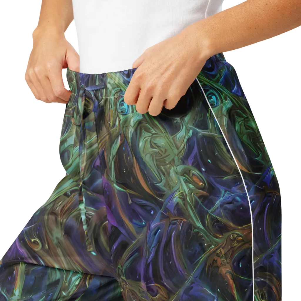 Neptune’s Garden on Women's Pajama Pants — Product details