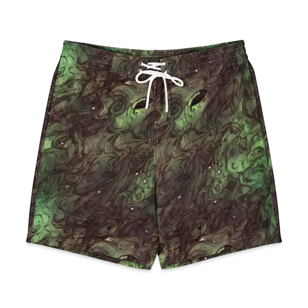 Mossborn Masquerade on Men's Board Shorts — Front