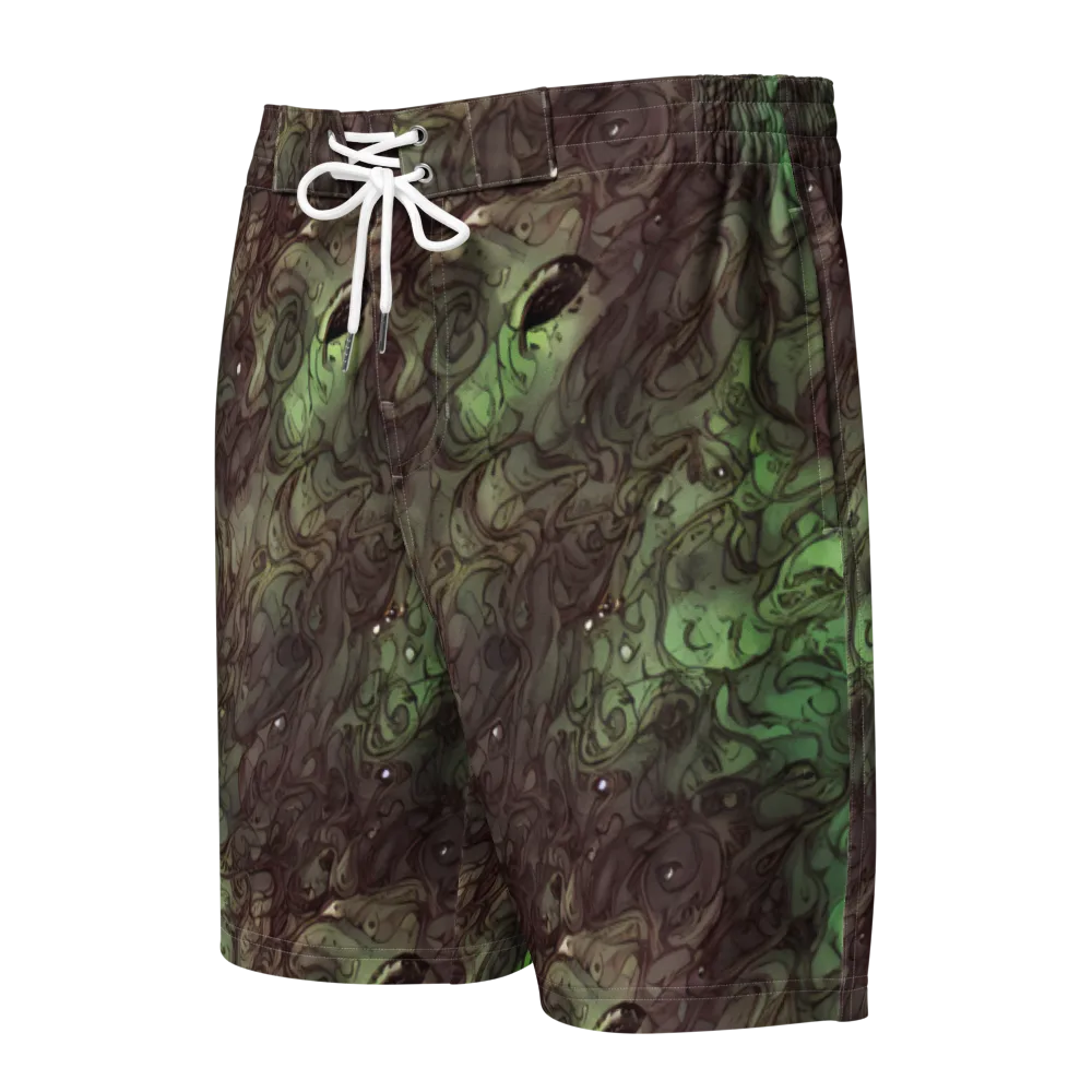 Mossborn Masquerade on Men's Board Shorts — Front