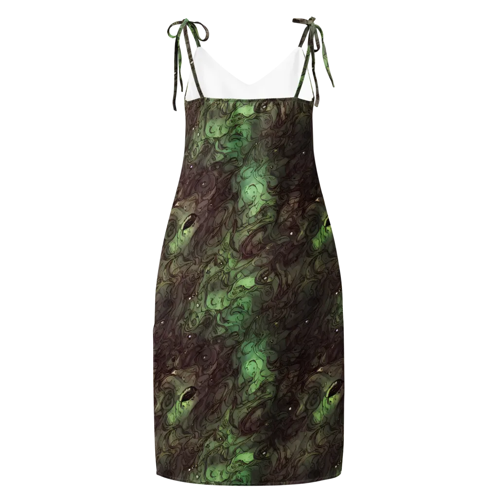 Mossborn Masquerade on Slip Dress — Back