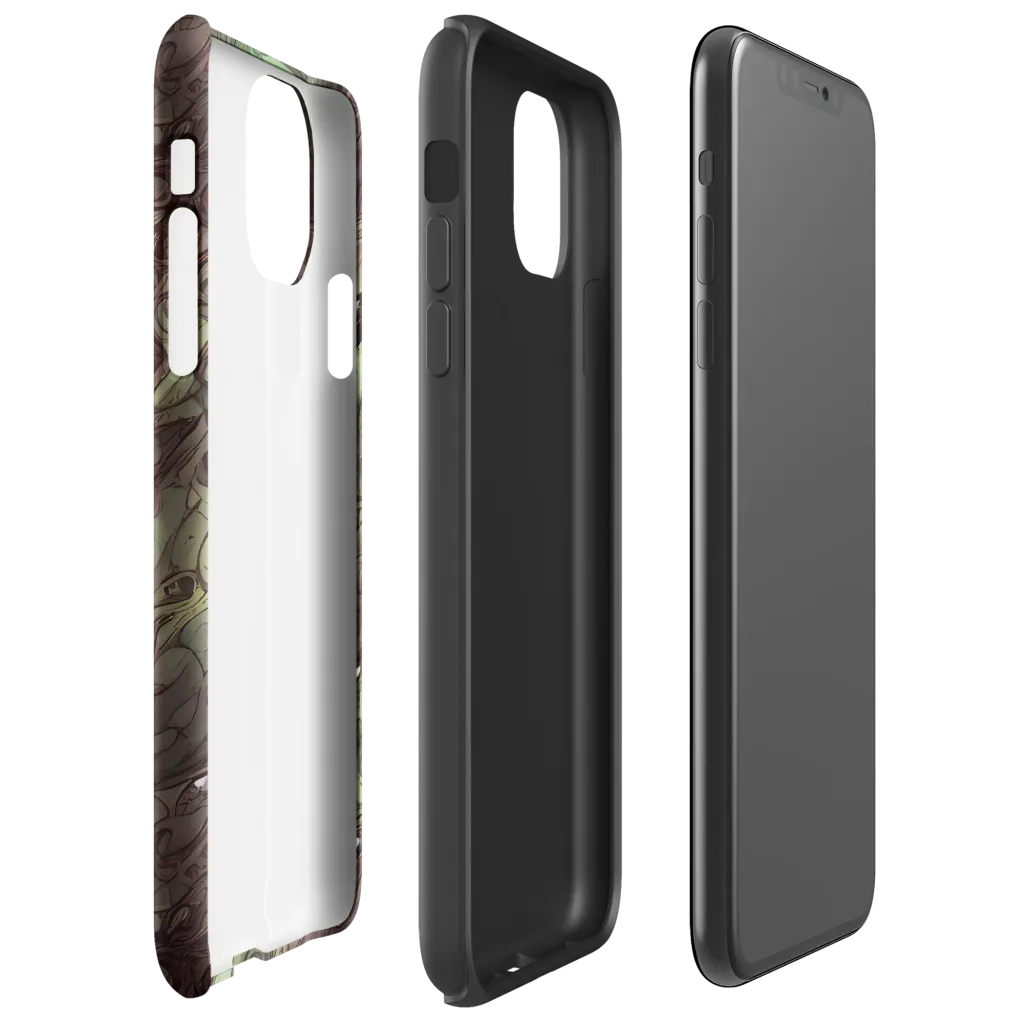 Mossborn Masquerade on Tough Case for iPhone® — Right