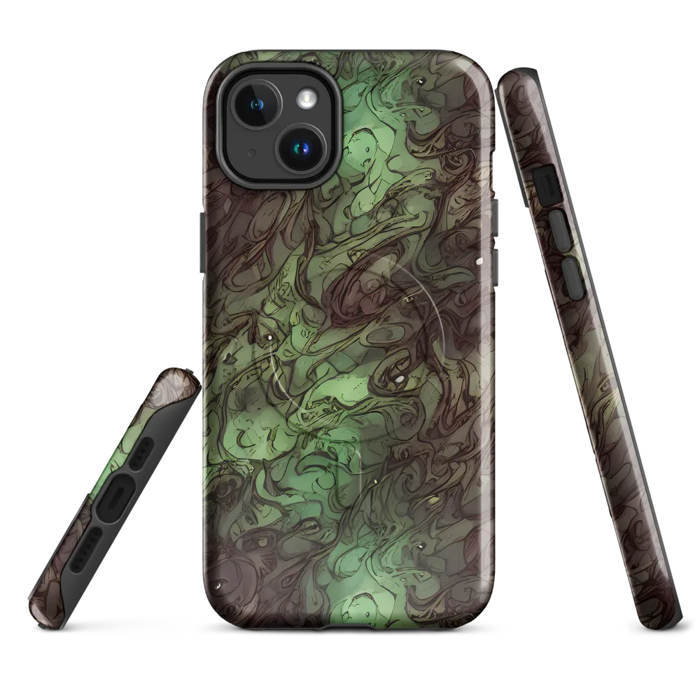 Mossborn Masquerade on MagSafe Tough Case for iPhone® — Front
