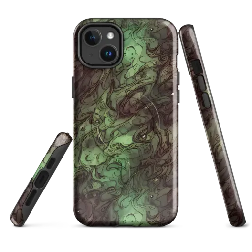 Mossborn Masquerade on a MagSafe Tough Case for iPhone®