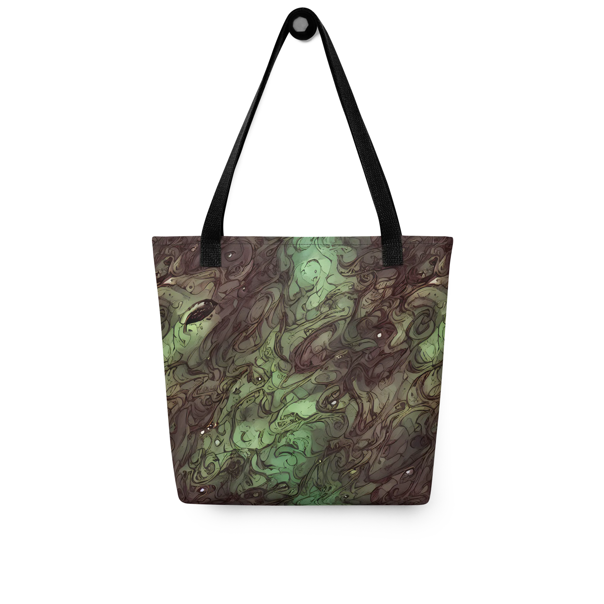 Mossborn Masquerade on Tote Bag — Front