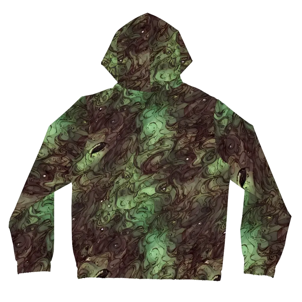 Mossborn Masquerade on Women's Full-Zip Hoodie — Back