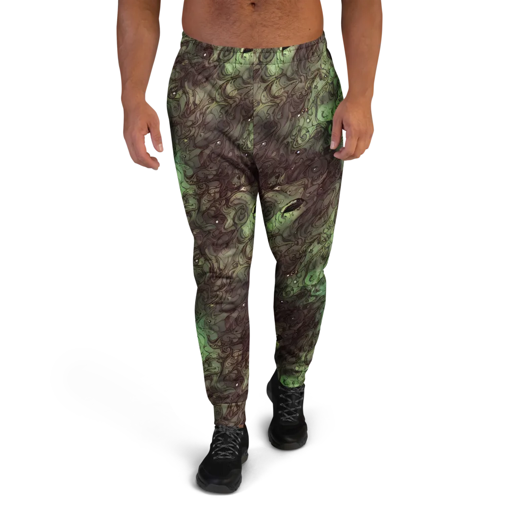 Mossborn Masquerade on Men's Joggers — Front