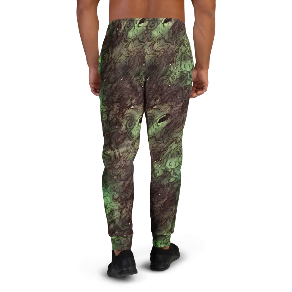 Mossborn Masquerade on Men's Joggers — Back